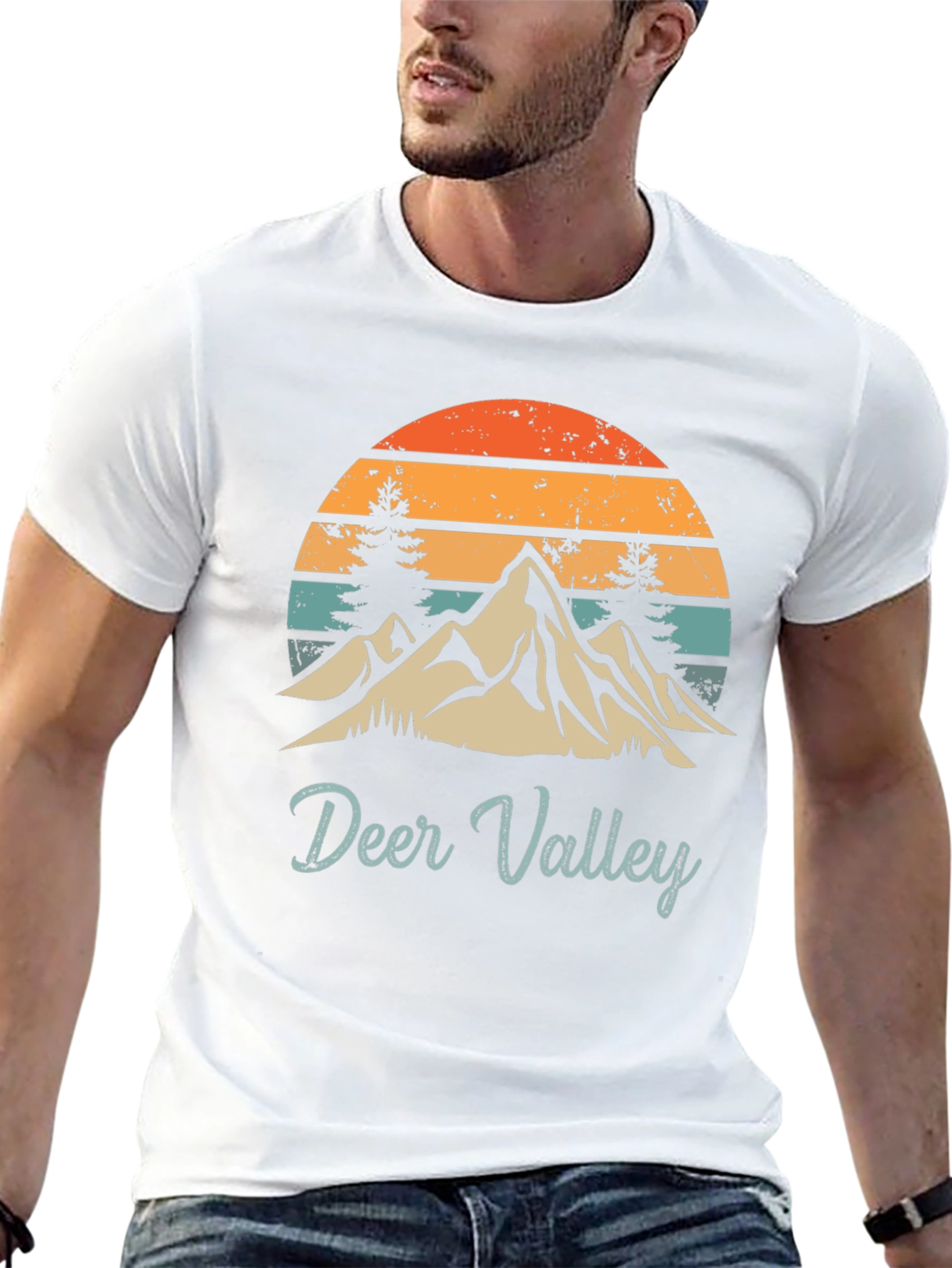 Deer Valley Retro Graphic Tee
