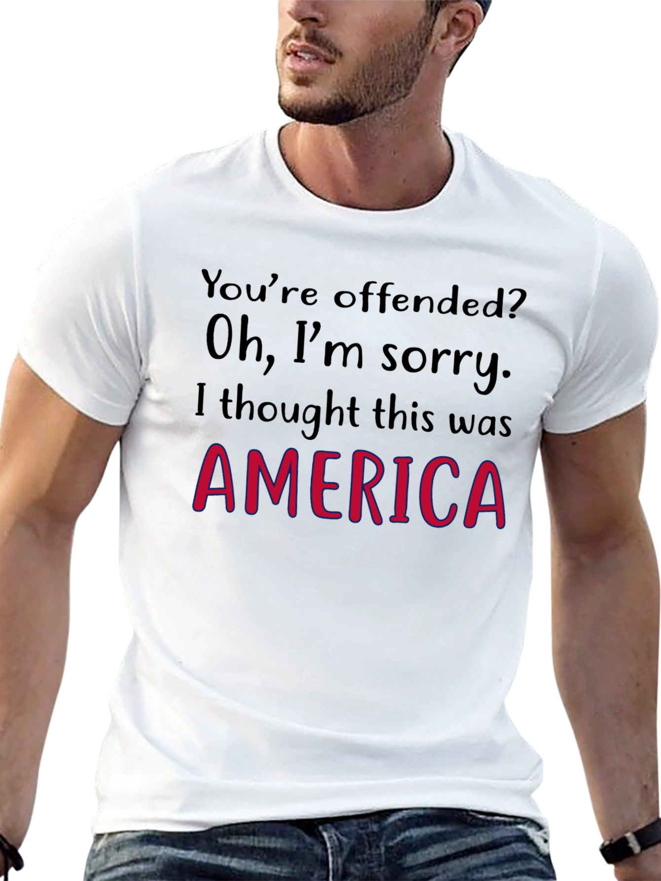 Offended? America Graphic Tee
