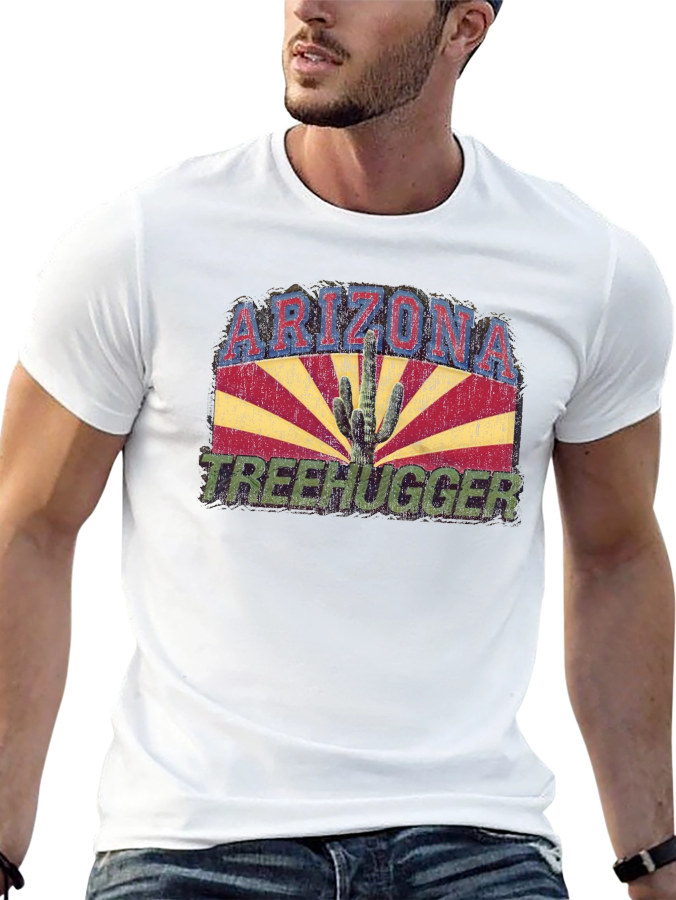 Arizona Treehugger Graphic T-Shirt - Black