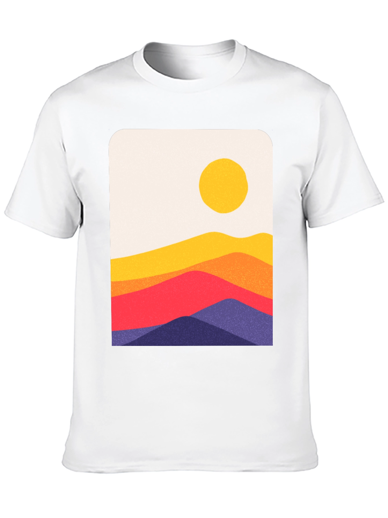 Sunset Hills Graphic T-Shirt - Black