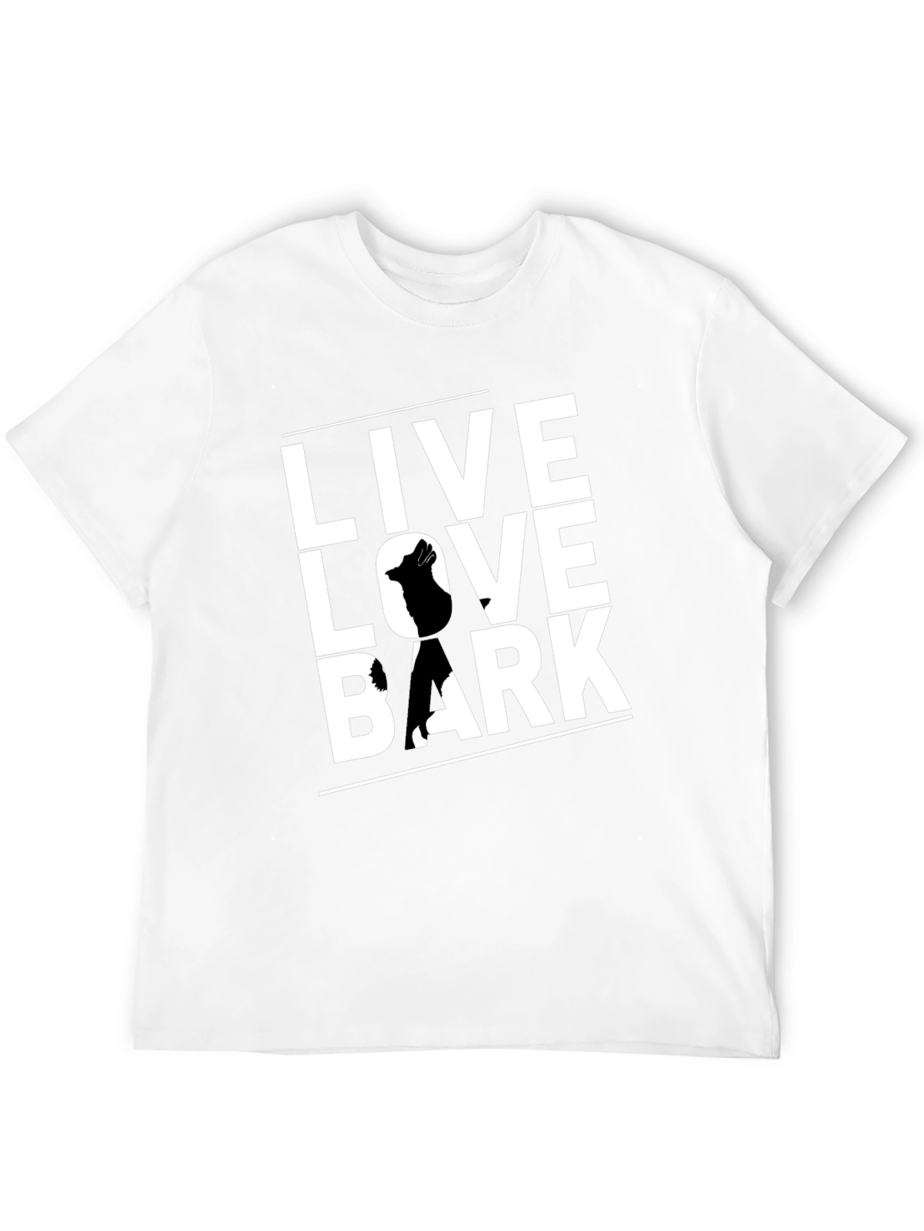 Live Love Bark Dog T-Shirt