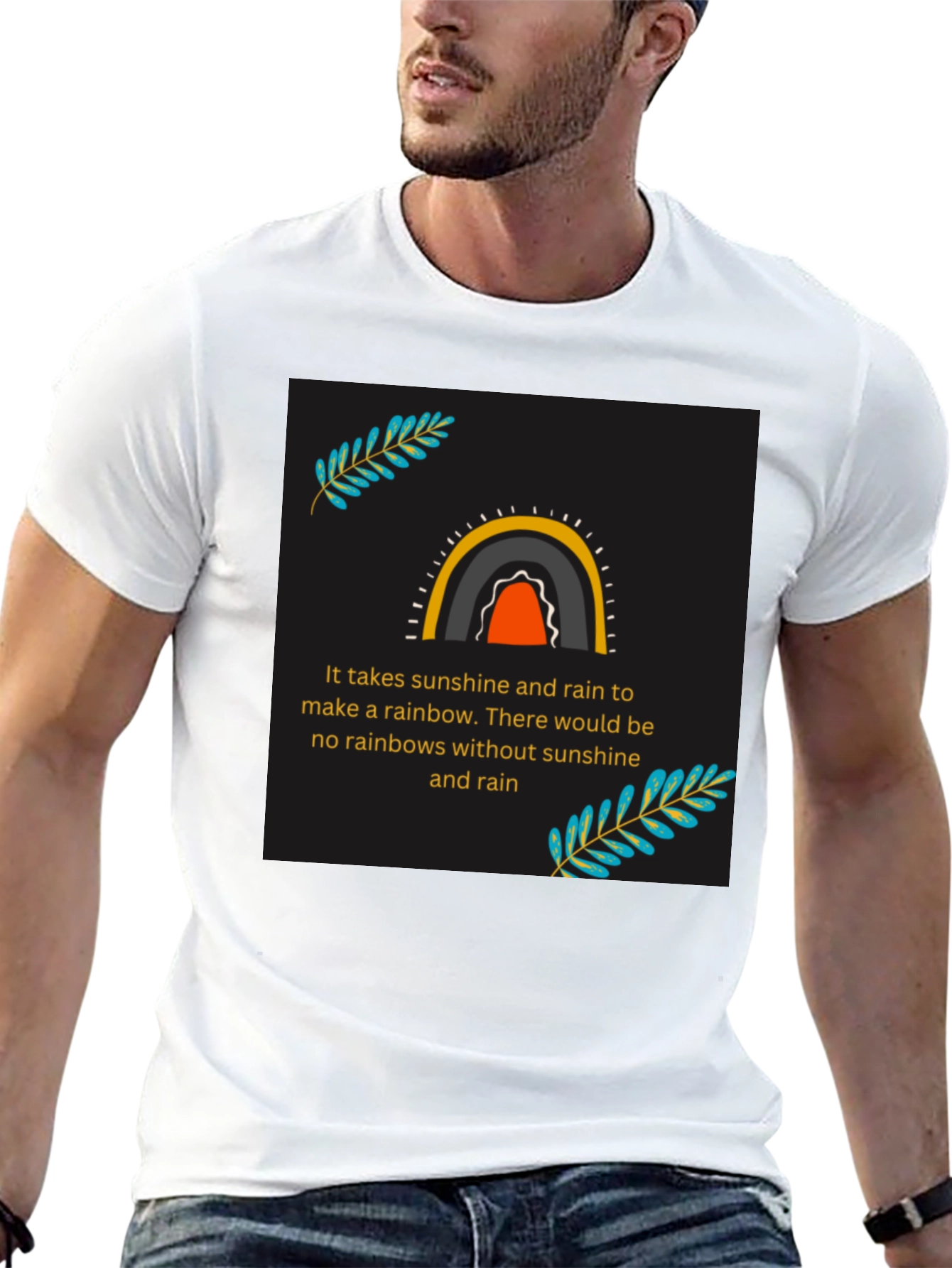 Rainbow Sunshine and Rain T-Shirt