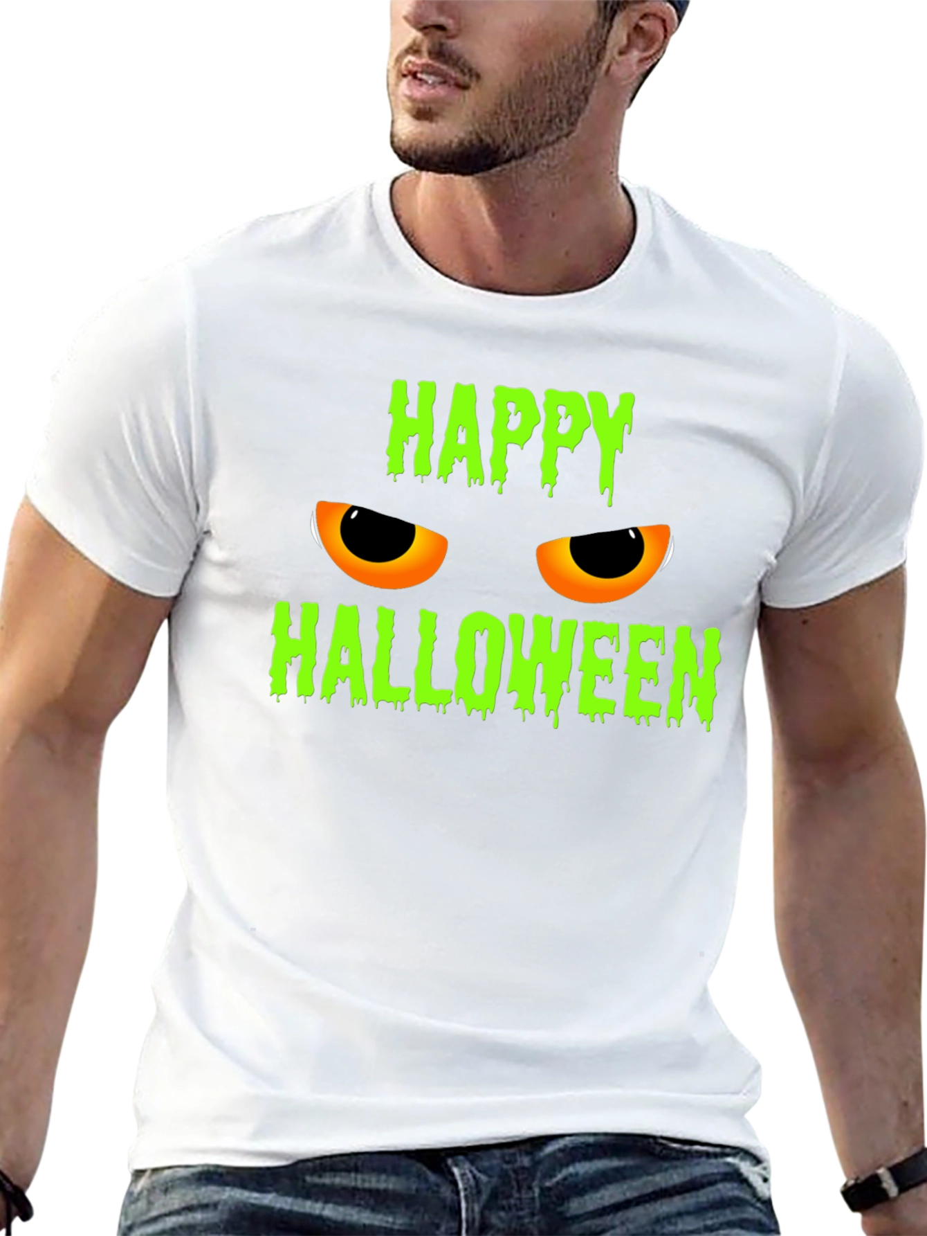 Happy Halloween Graphic Tee Shirt