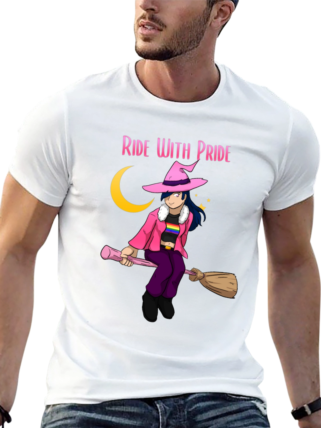 Ride With Pride Witch T-Shirt