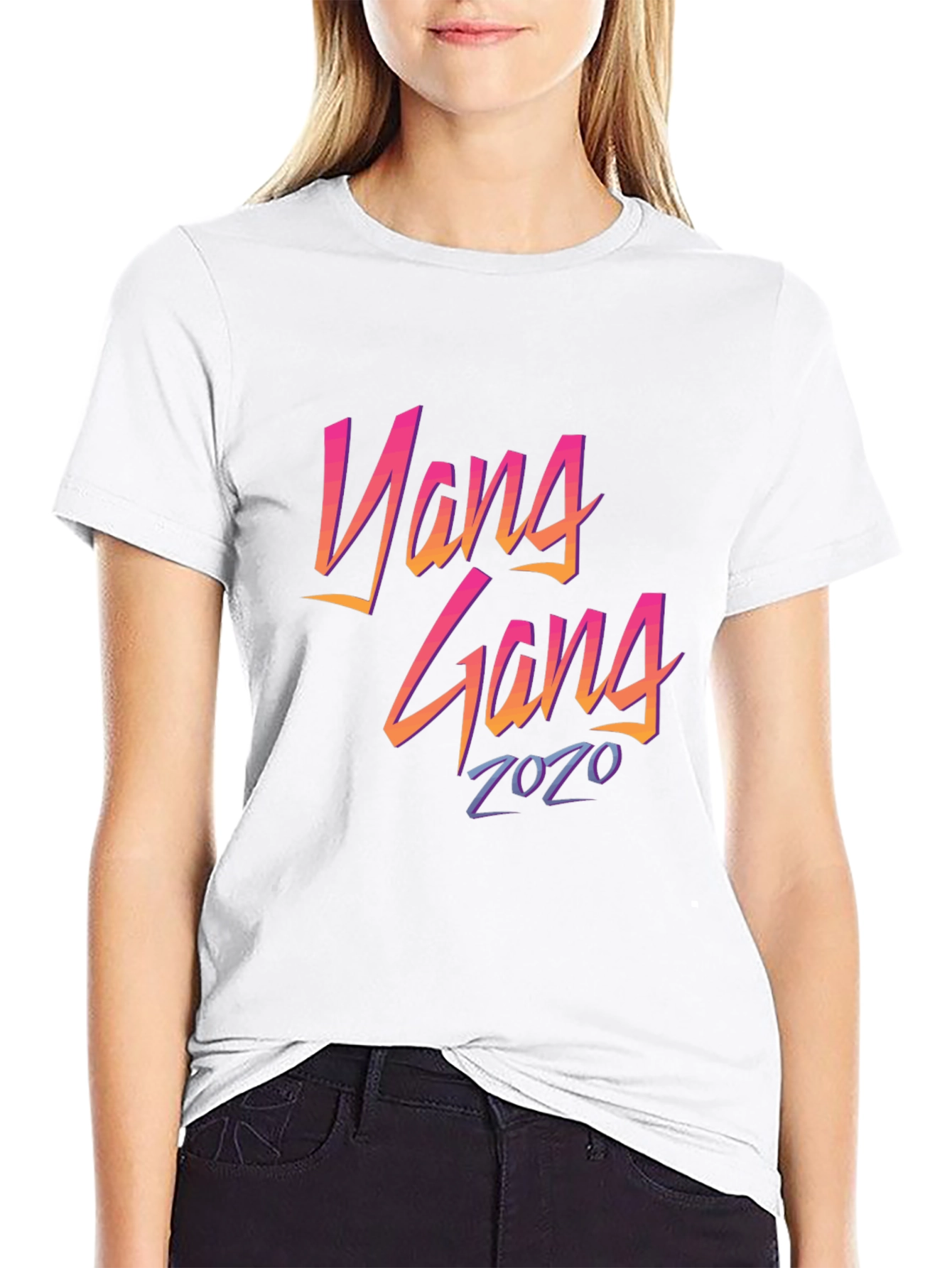 Yang Gang 2020 Black T-Shirt