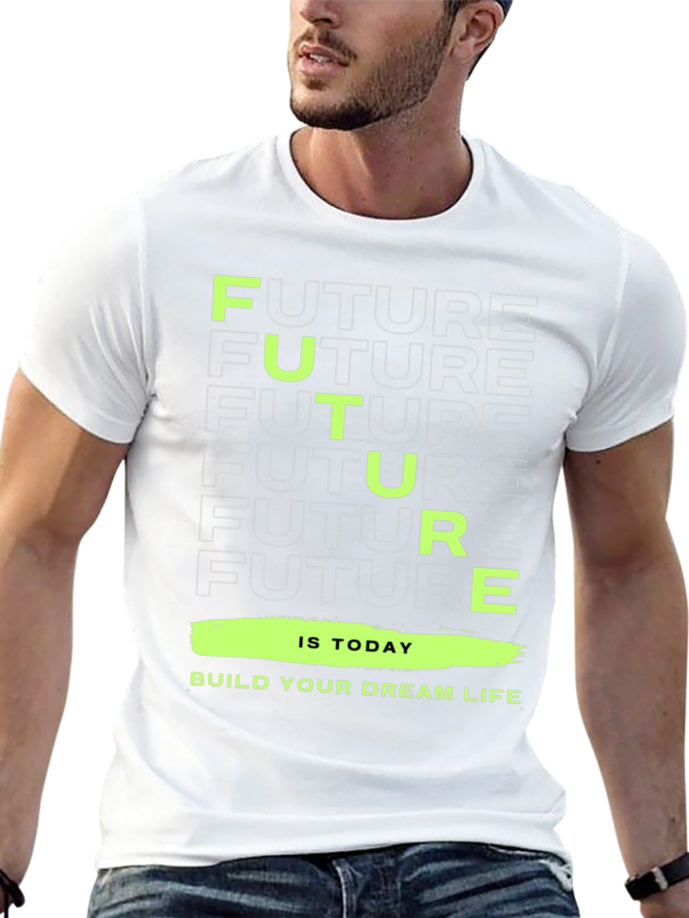Motivational Future Today Graphic Tee
