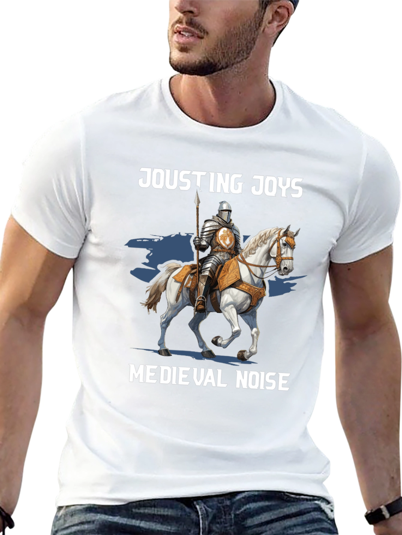Jousting Joys Medieval Noise T-Shirt