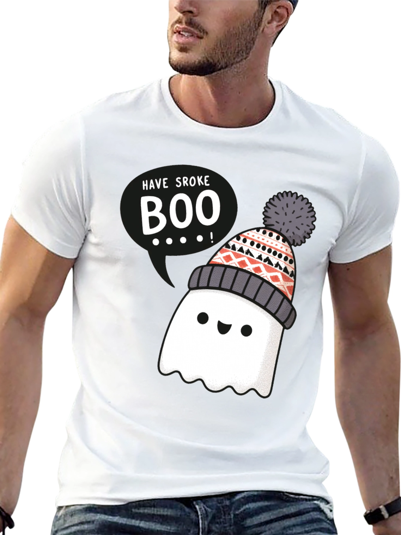 Have Stroke Boo Ghost T-Shirt
