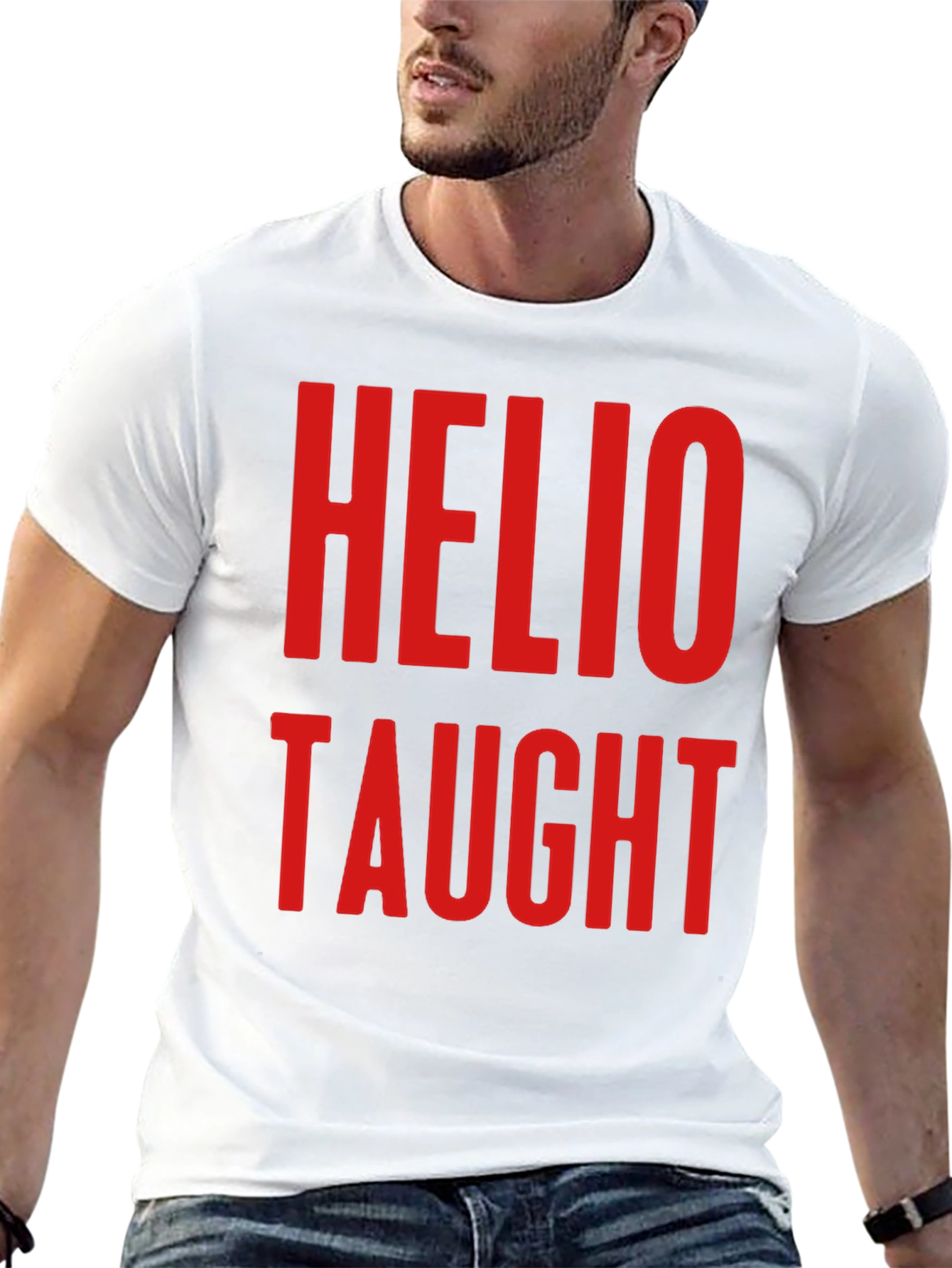 Helio Taught Graphic T-Shirt - Black