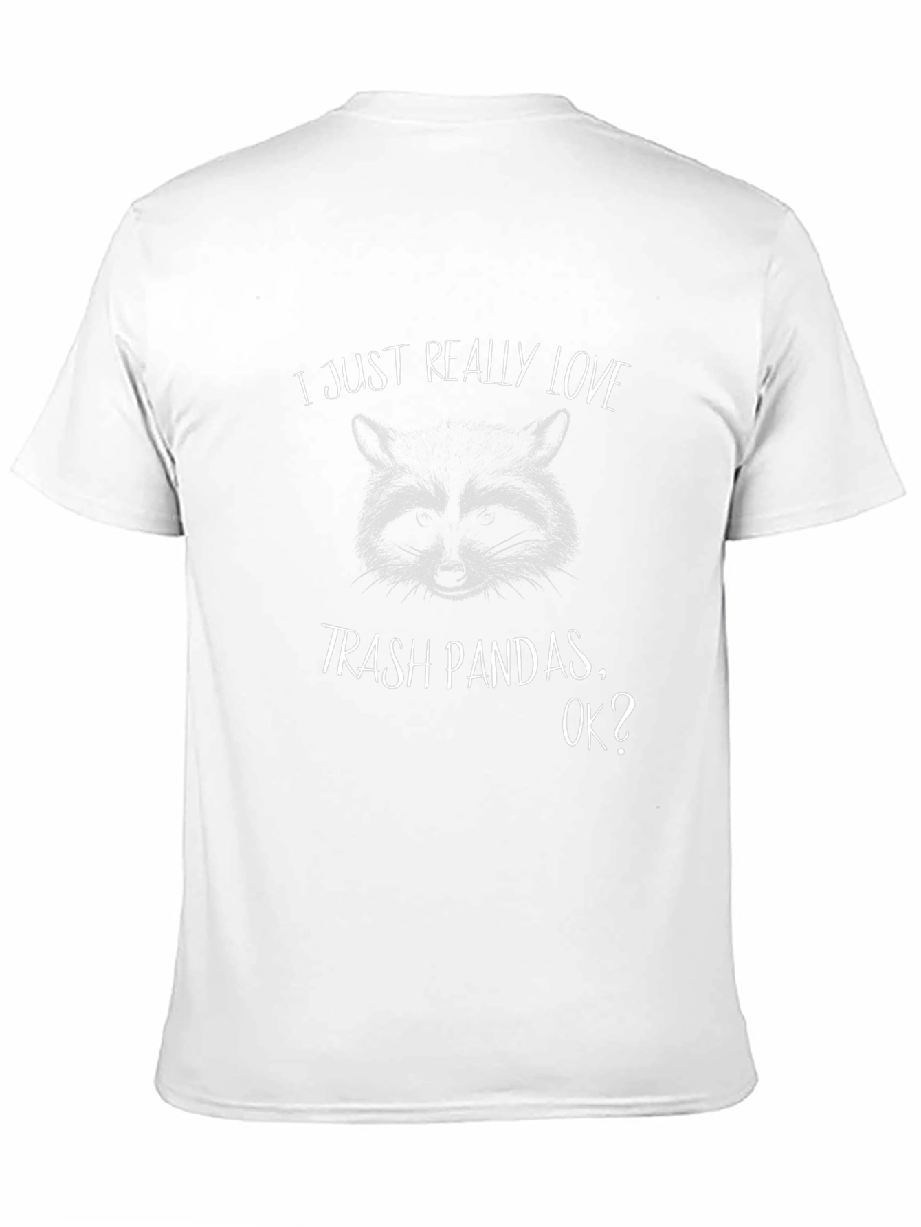 Trash Panda Lover T-Shirt - Raccoon Graphic Tee