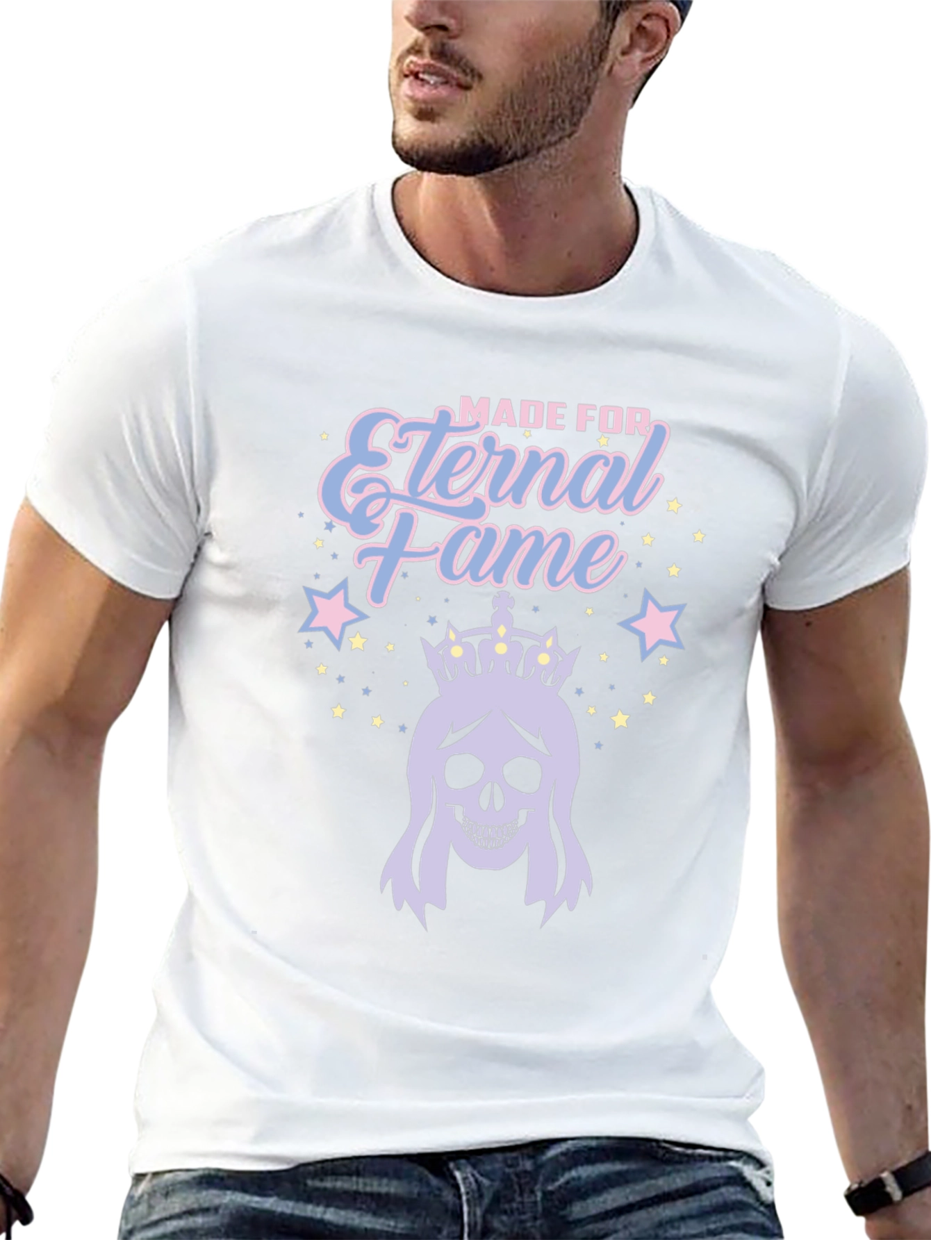Eternal Fame Skull T-Shirt - Gothic Humor