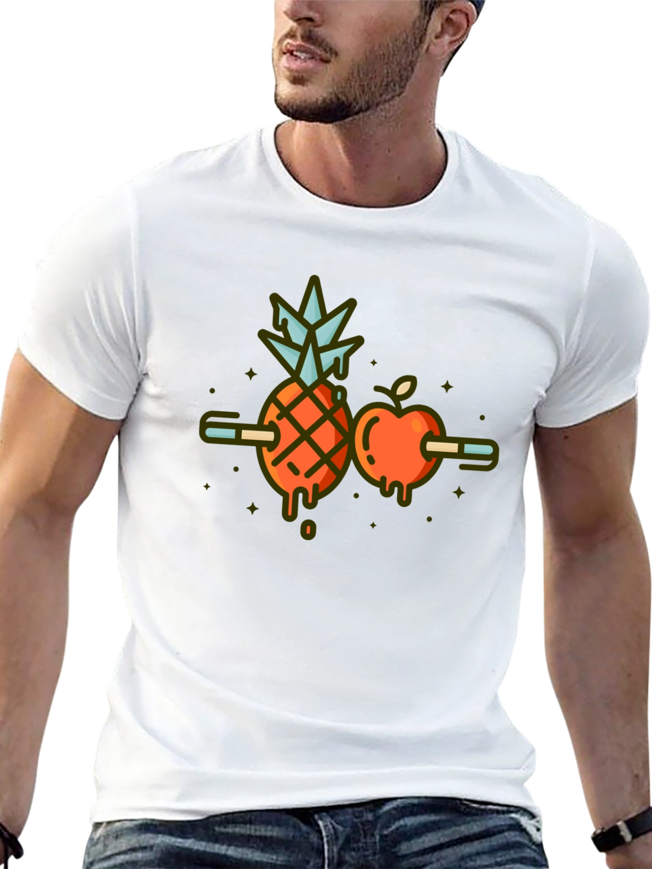 Fruit Skewer Graphic Tee