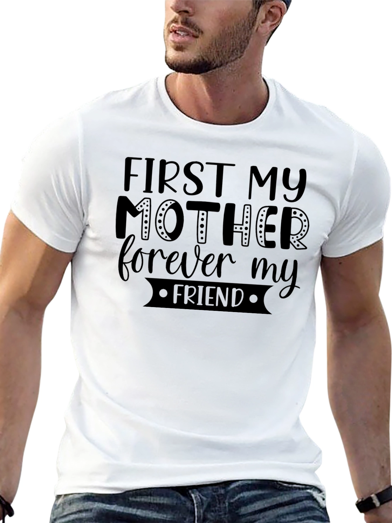First My Mother Forever My Friend Graphic Tee
