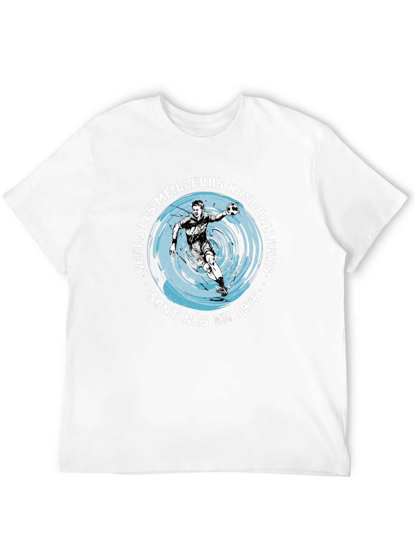 Handball Player Graphic T-Shirt - Born in 1976
