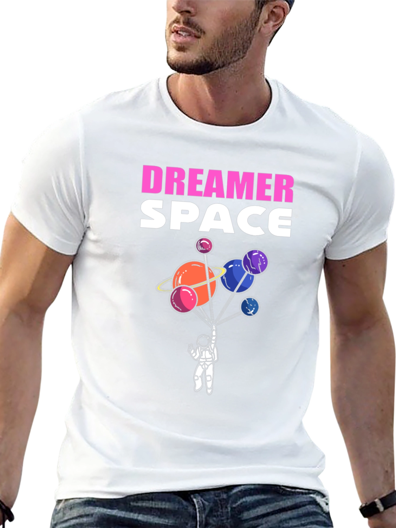 Dreamer Space Graphic T-Shirt