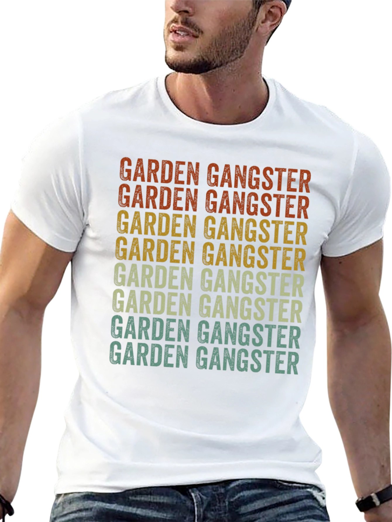 Garden Gangster Retro T-Shirt