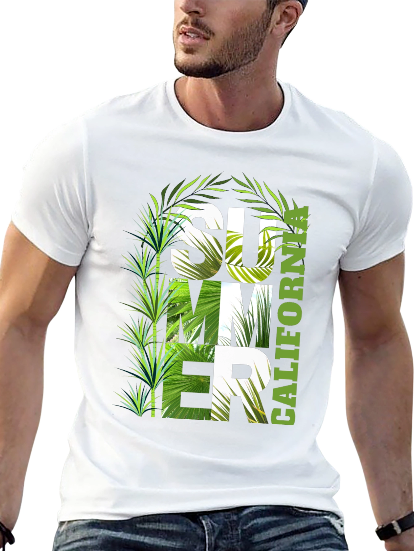 Summer California Graphic T-Shirt