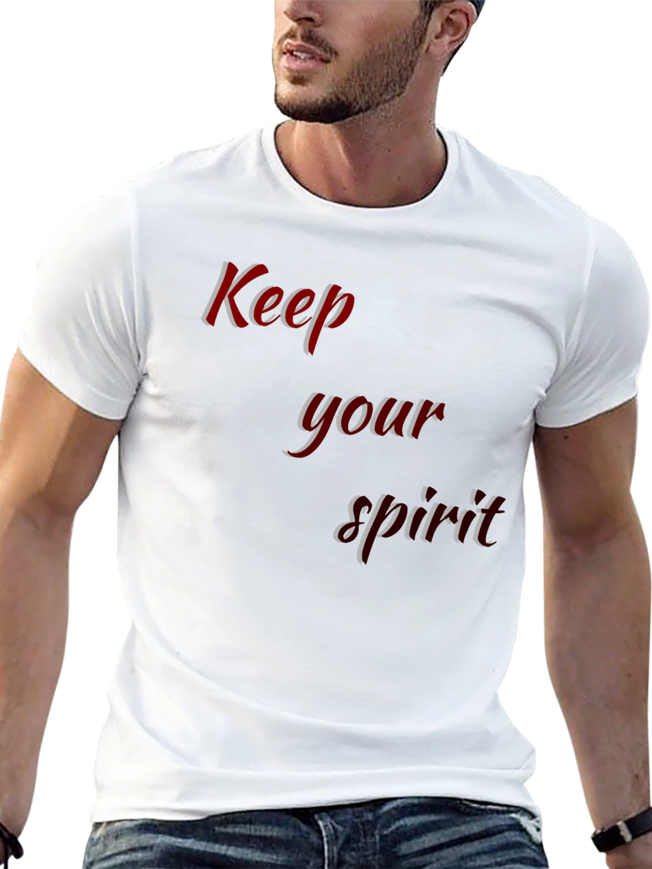 Keep Your Spirit T-Shirt - Stylish and Comfortable