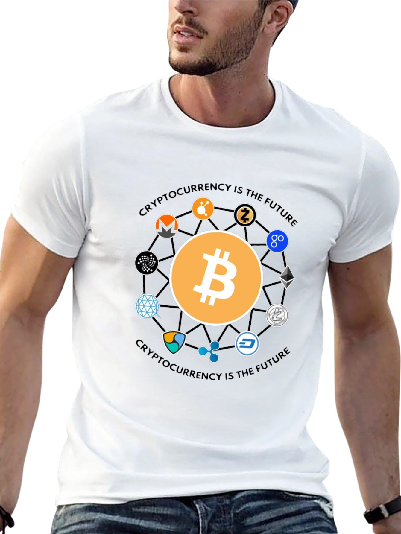 Cryptocurrency is the Future Black T-Shirt