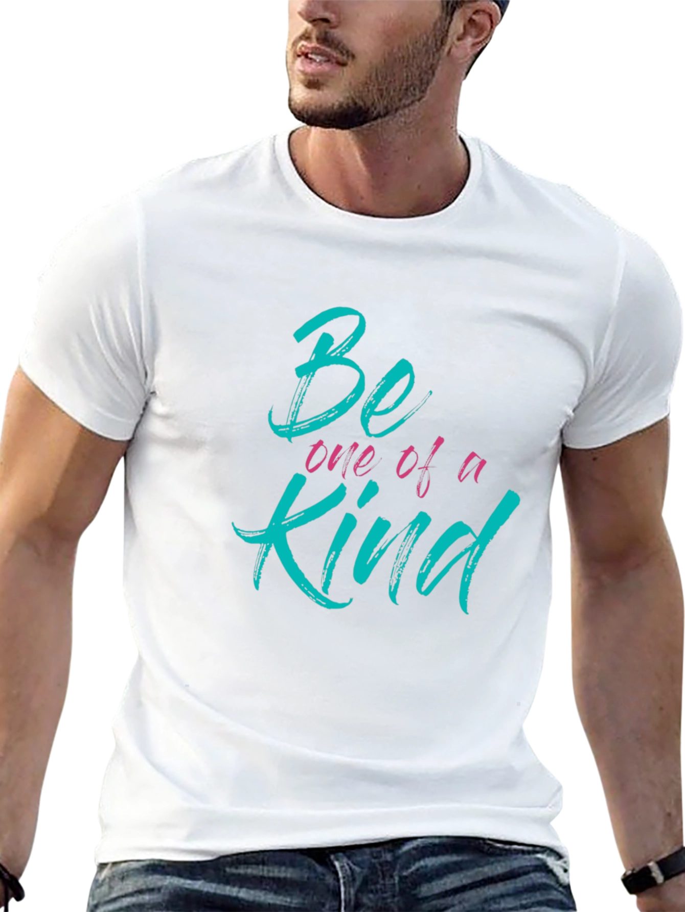 Be One of a Kind Graphic Black T-Shirt