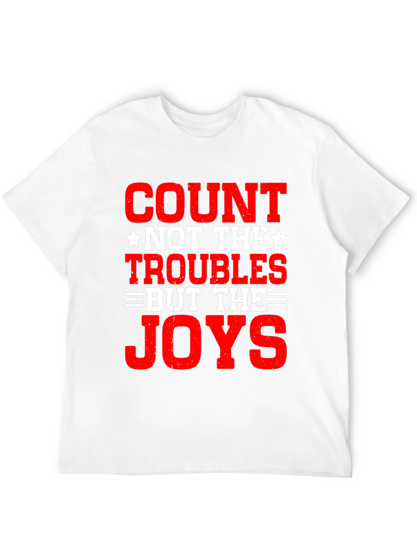 Count The Joys Graphic T-Shirt - Black