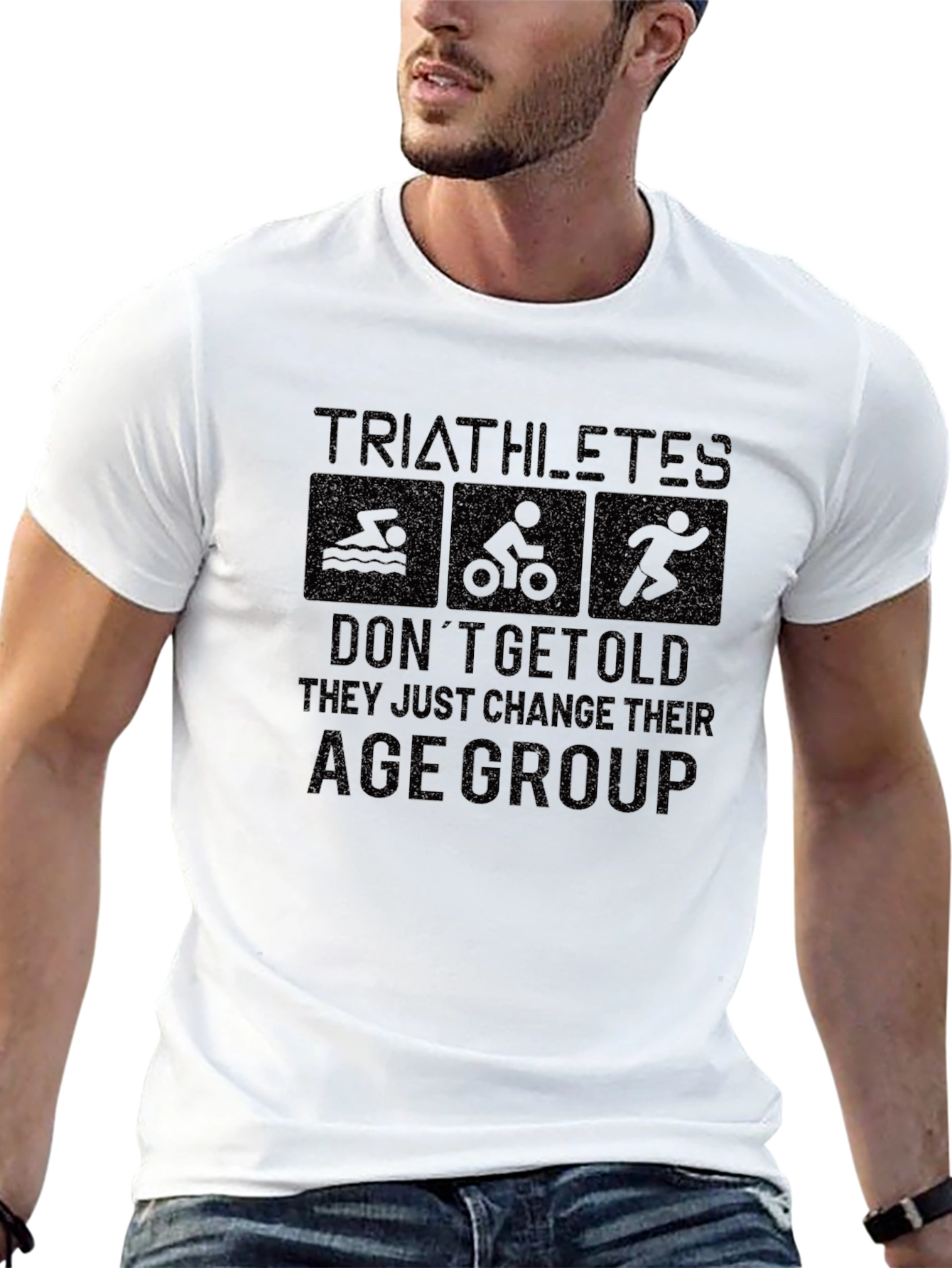 Triathlete Age Group Change T-Shirt