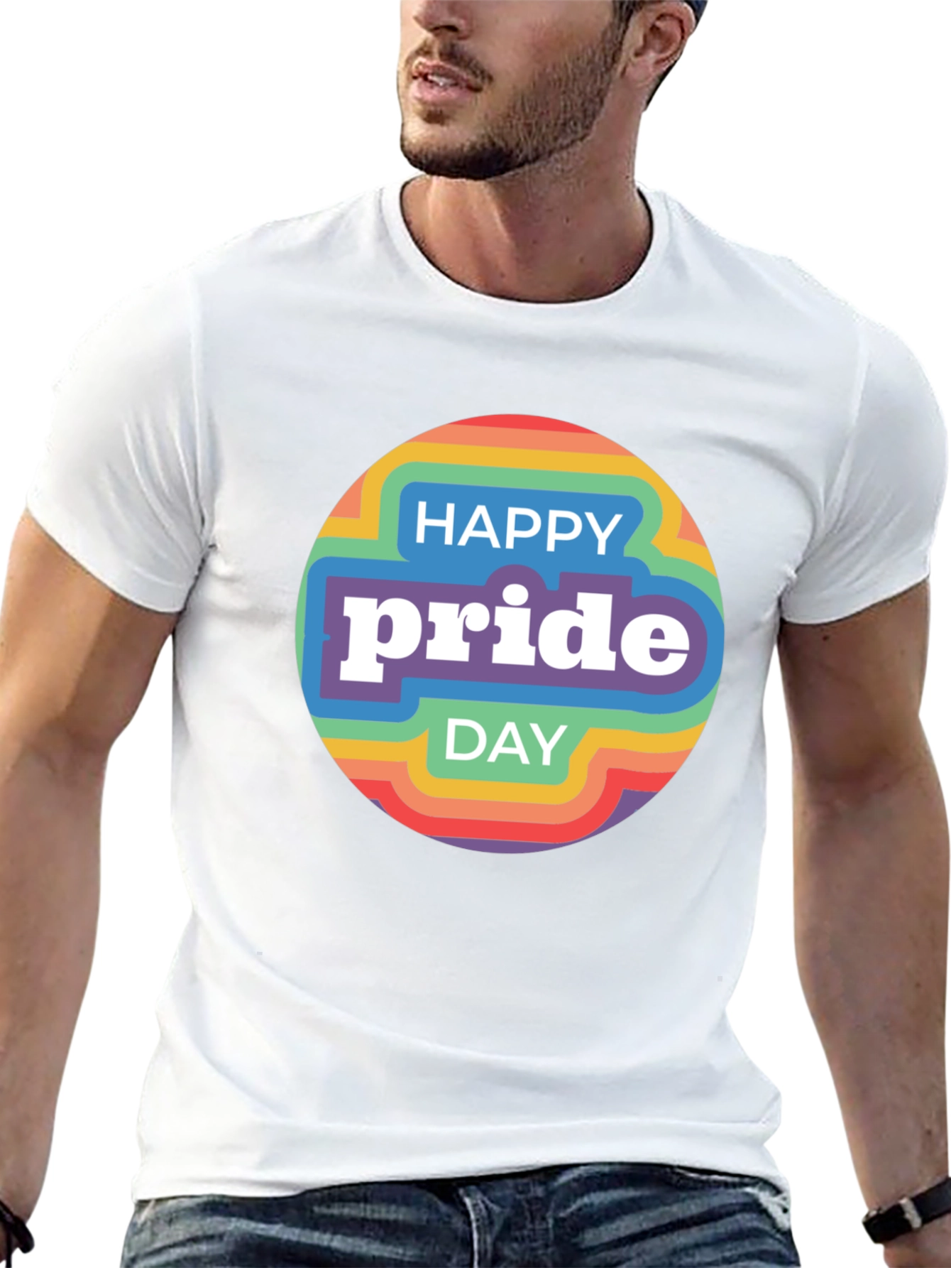 Happy Pride Day Graphic T-Shirt