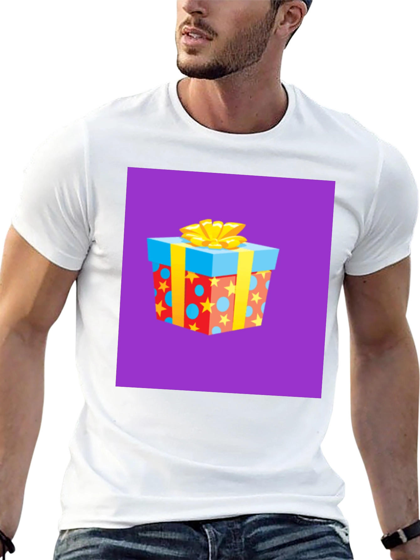 Festive Gift Box Graphic Tee