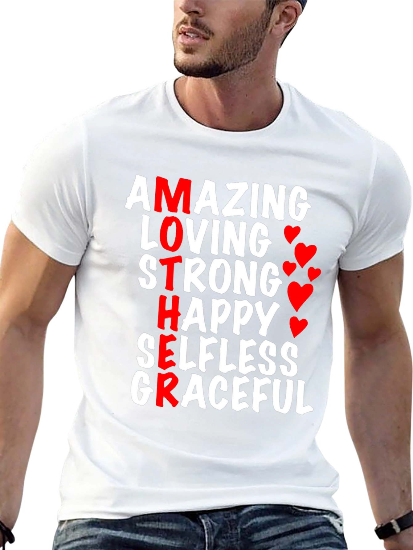 Amazing Mother Graphic T-Shirt - Black