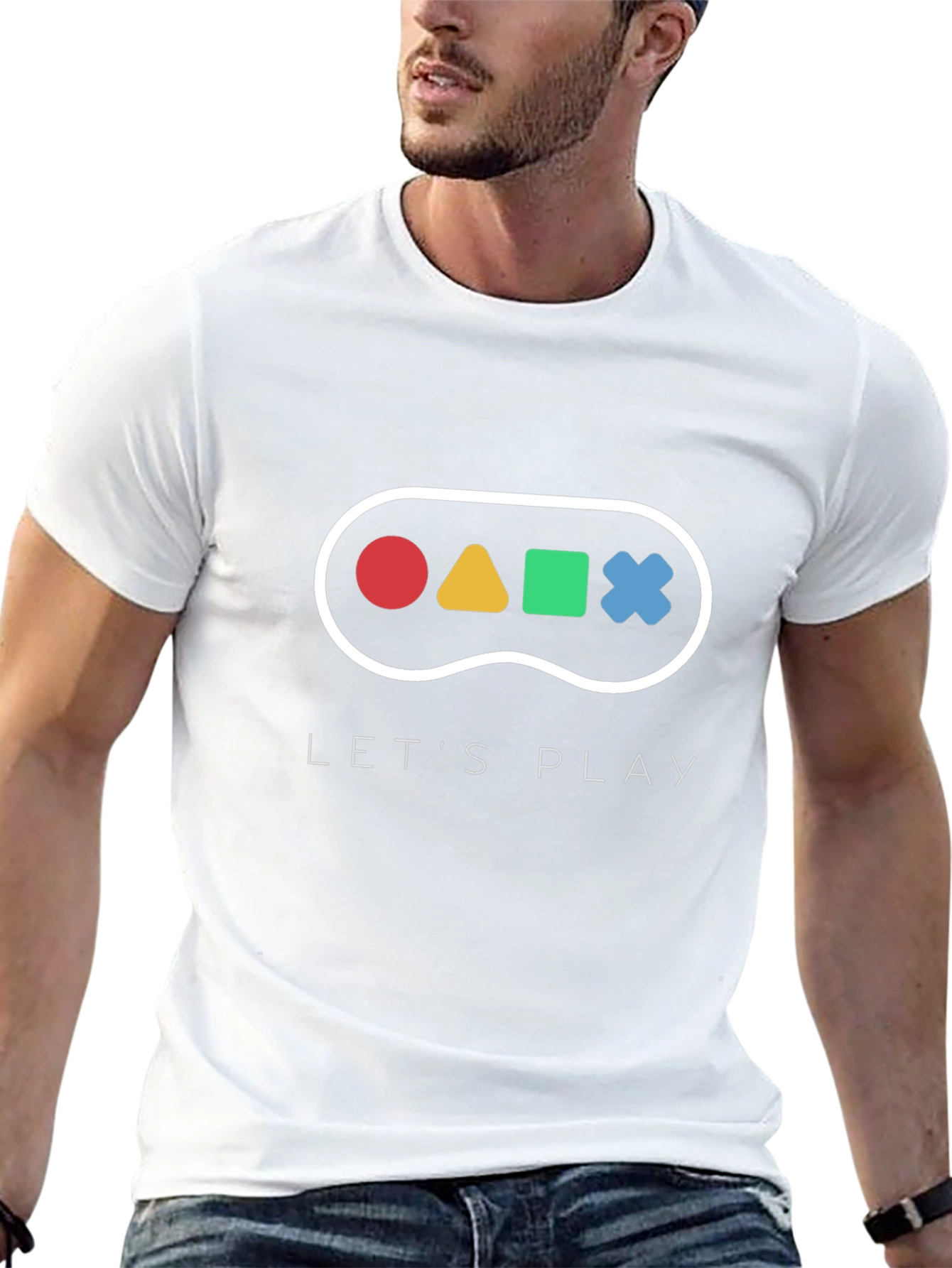 Lets Play Gaming Controller T-Shirt