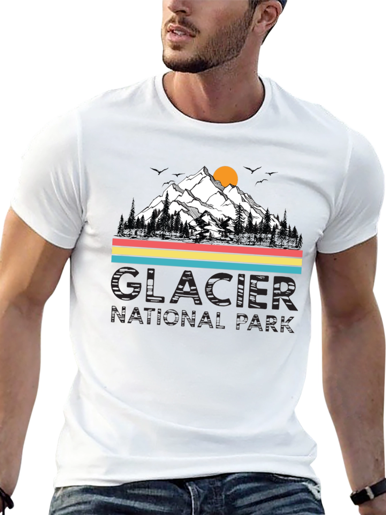 Glacier National Park Graphic Tee