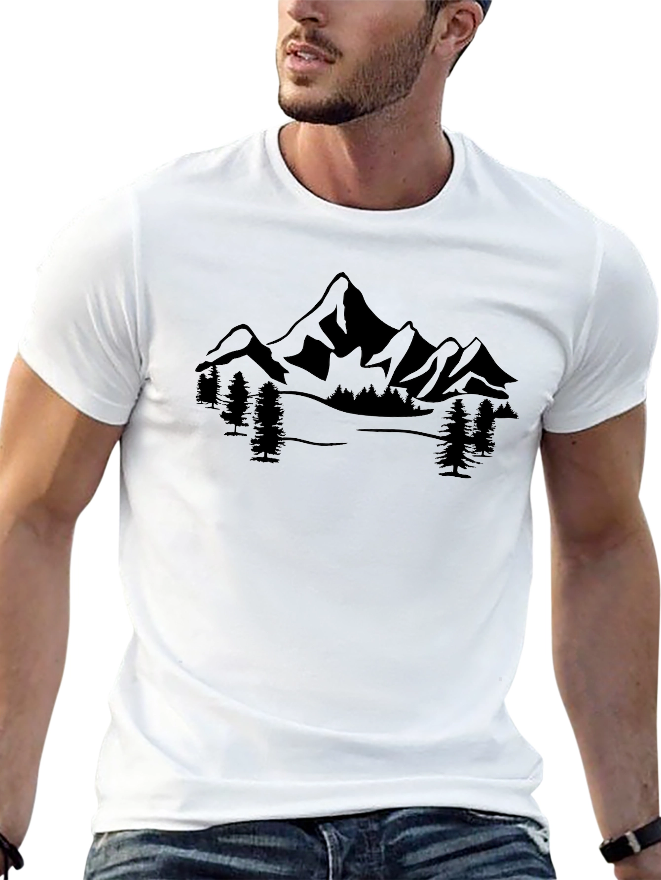 Mountains Graphic T-Shirt - Adventure Ready
