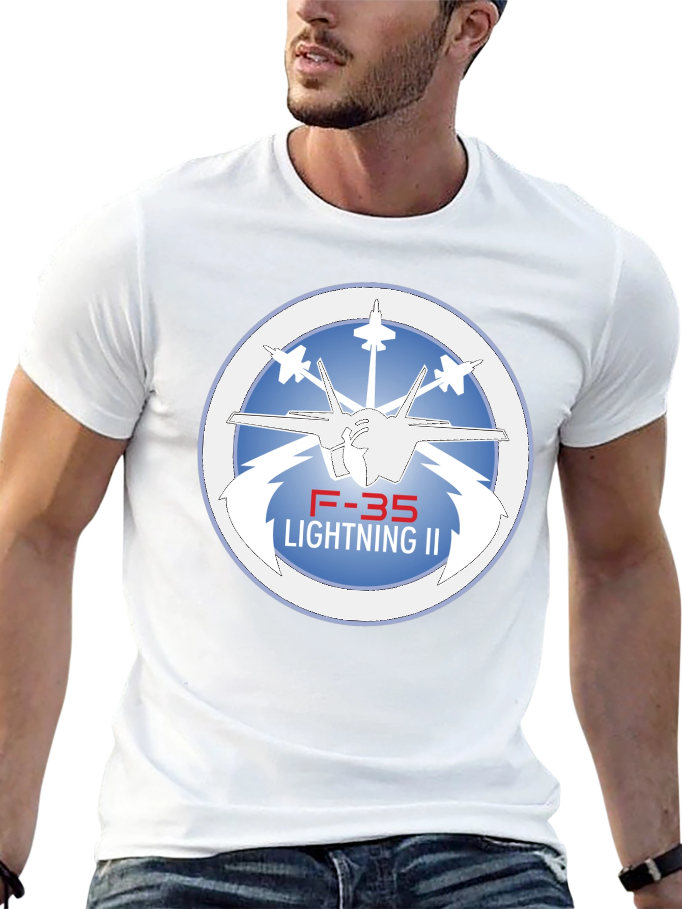 F-35 Lightning II Black T-Shirt