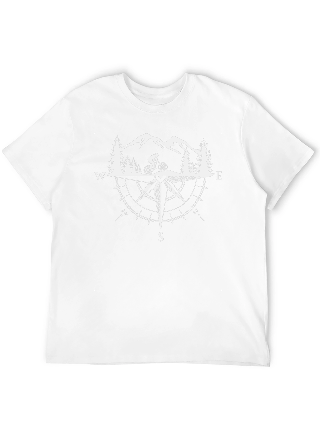 Mountain Biker Compass T-Shirt