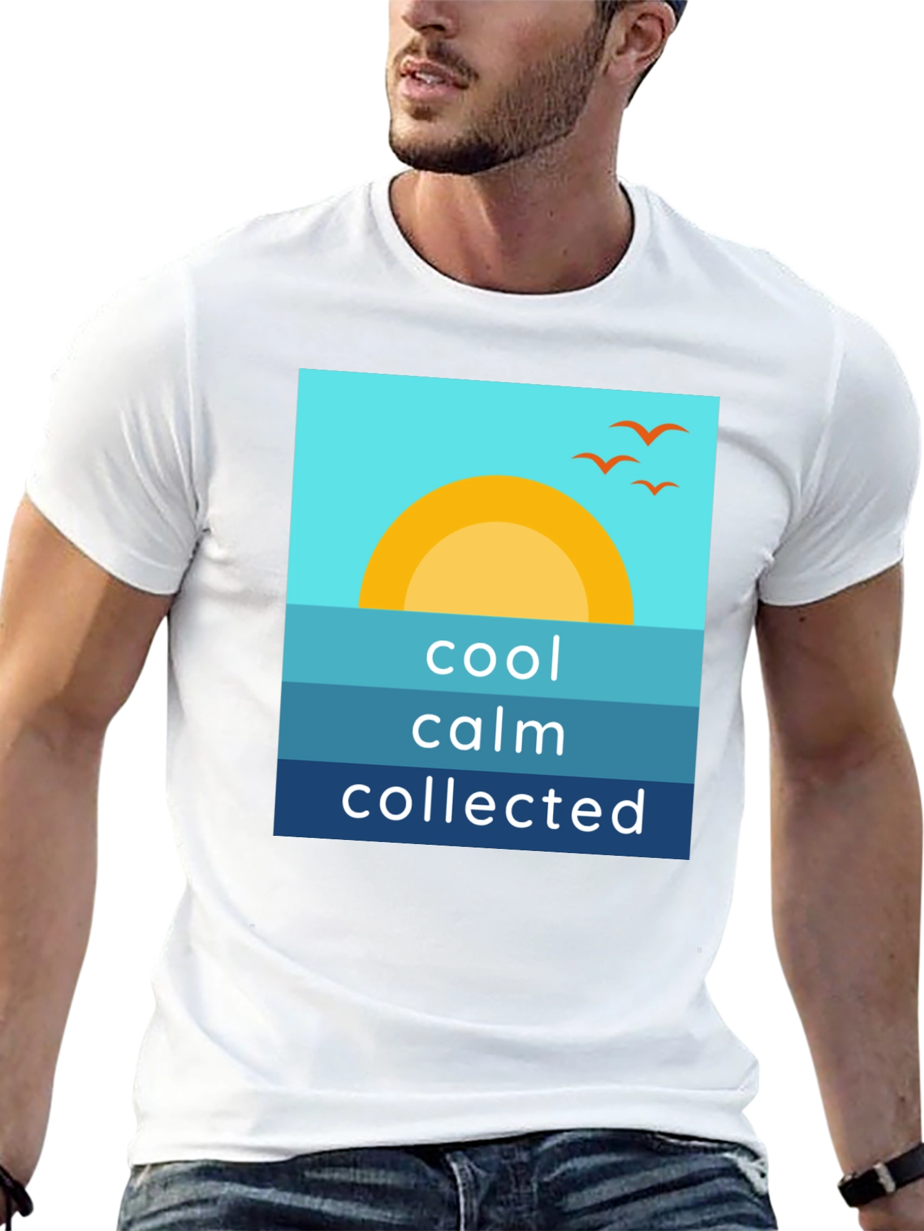 Cool Calm Collected Graphic Tee