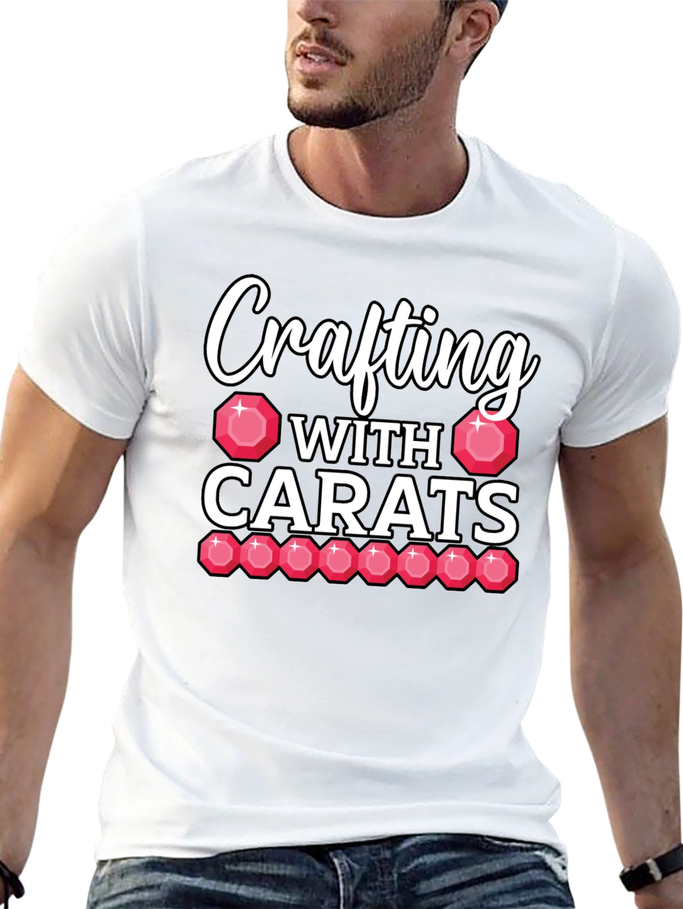 Crafting with Carats Graphic Tee