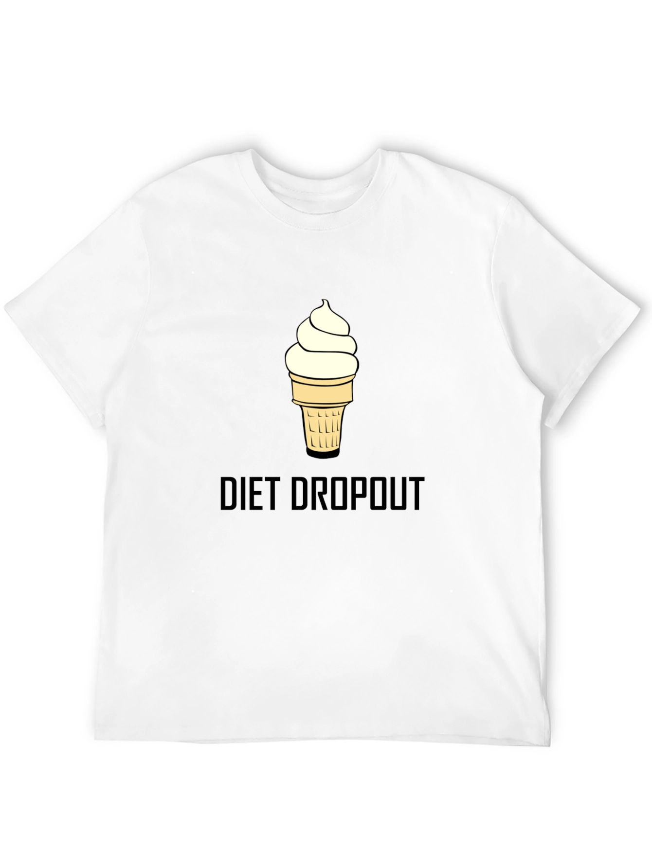 Diet Dropout T-Shirt - Ice Cream Graphic Tee