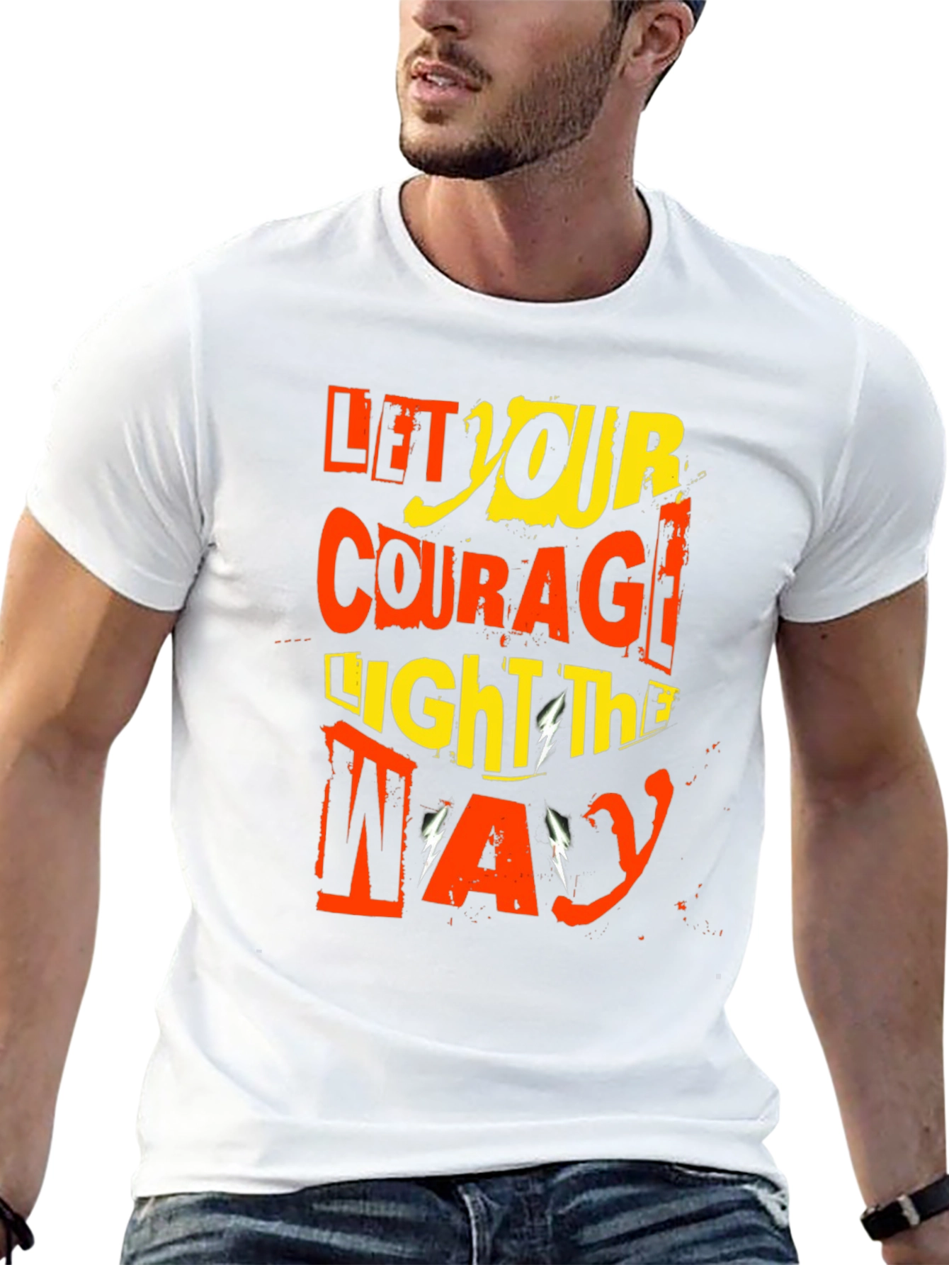 Let Your Courage Light The Way Graphic Tee