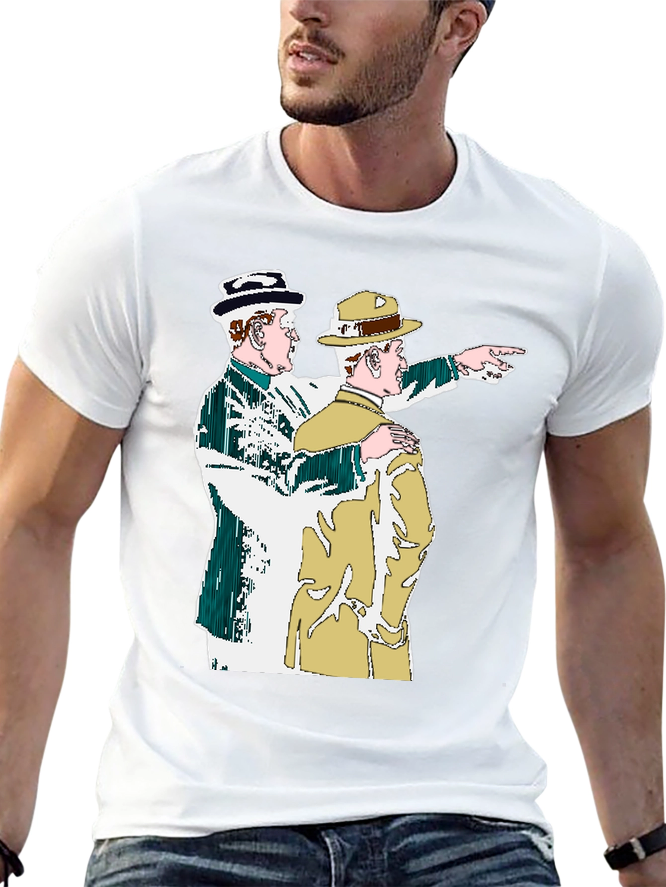 Retro Detective Graphic Tee