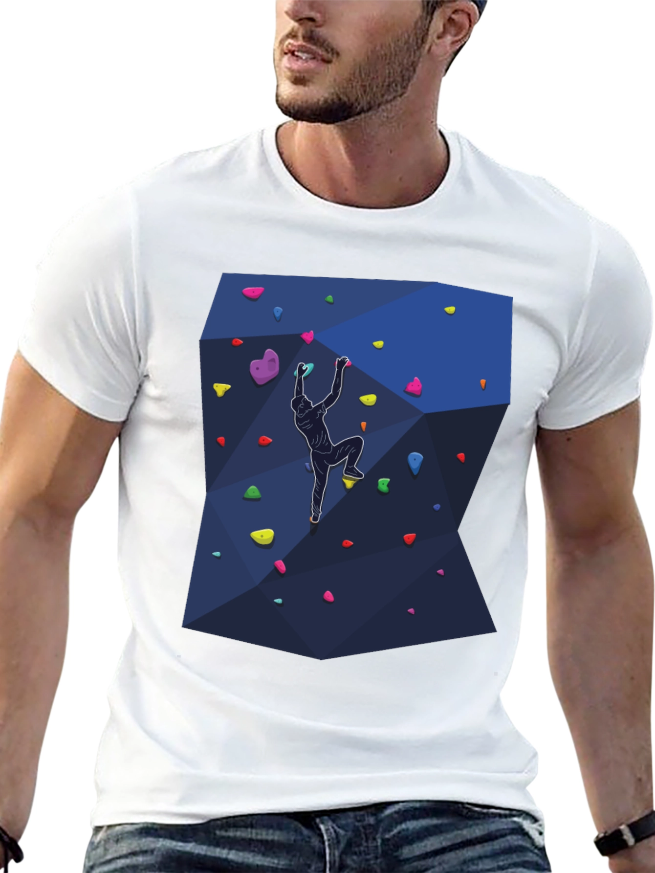 Climbing Wall Graphic Tee - Adventure Awaits!