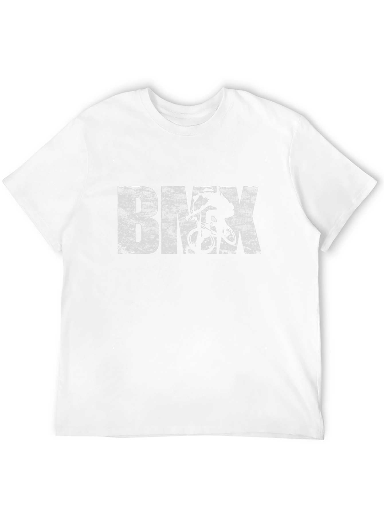 BMX Rider Graphic Tee - Black Cotton T-Shirt