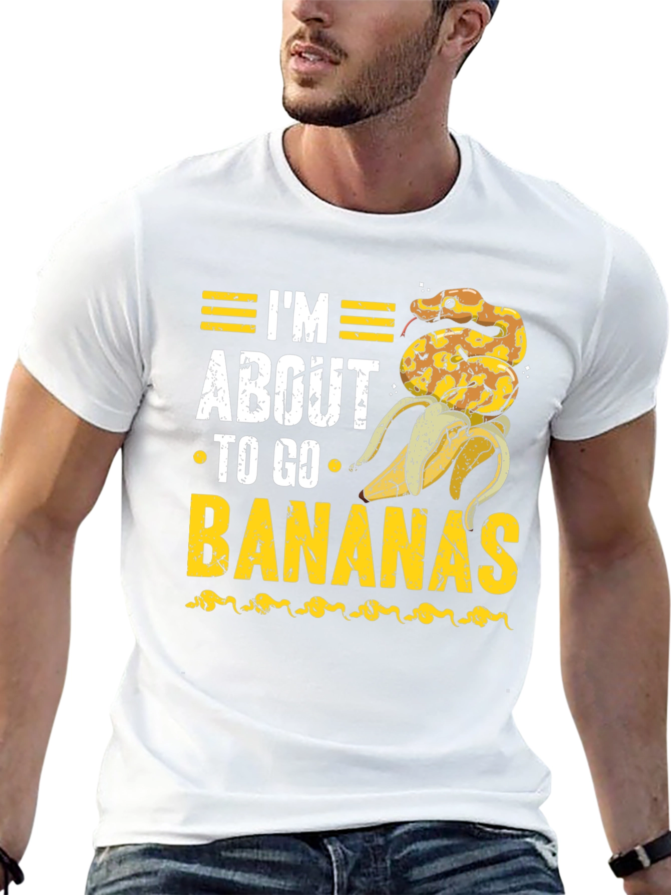 Im About To Go Bananas Snake T-Shirt