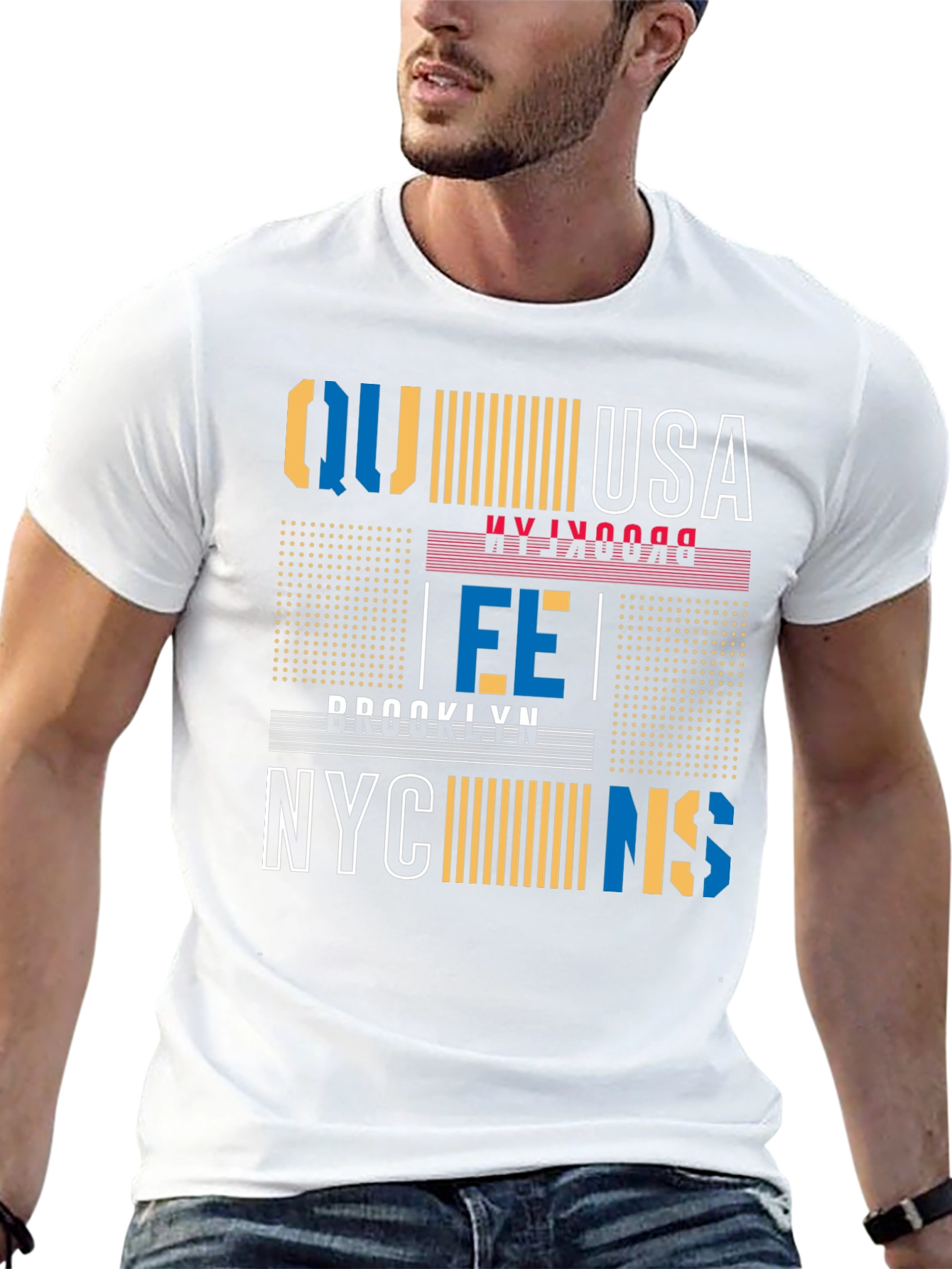 Urban Graphic Tee - NYC Brooklyn USA