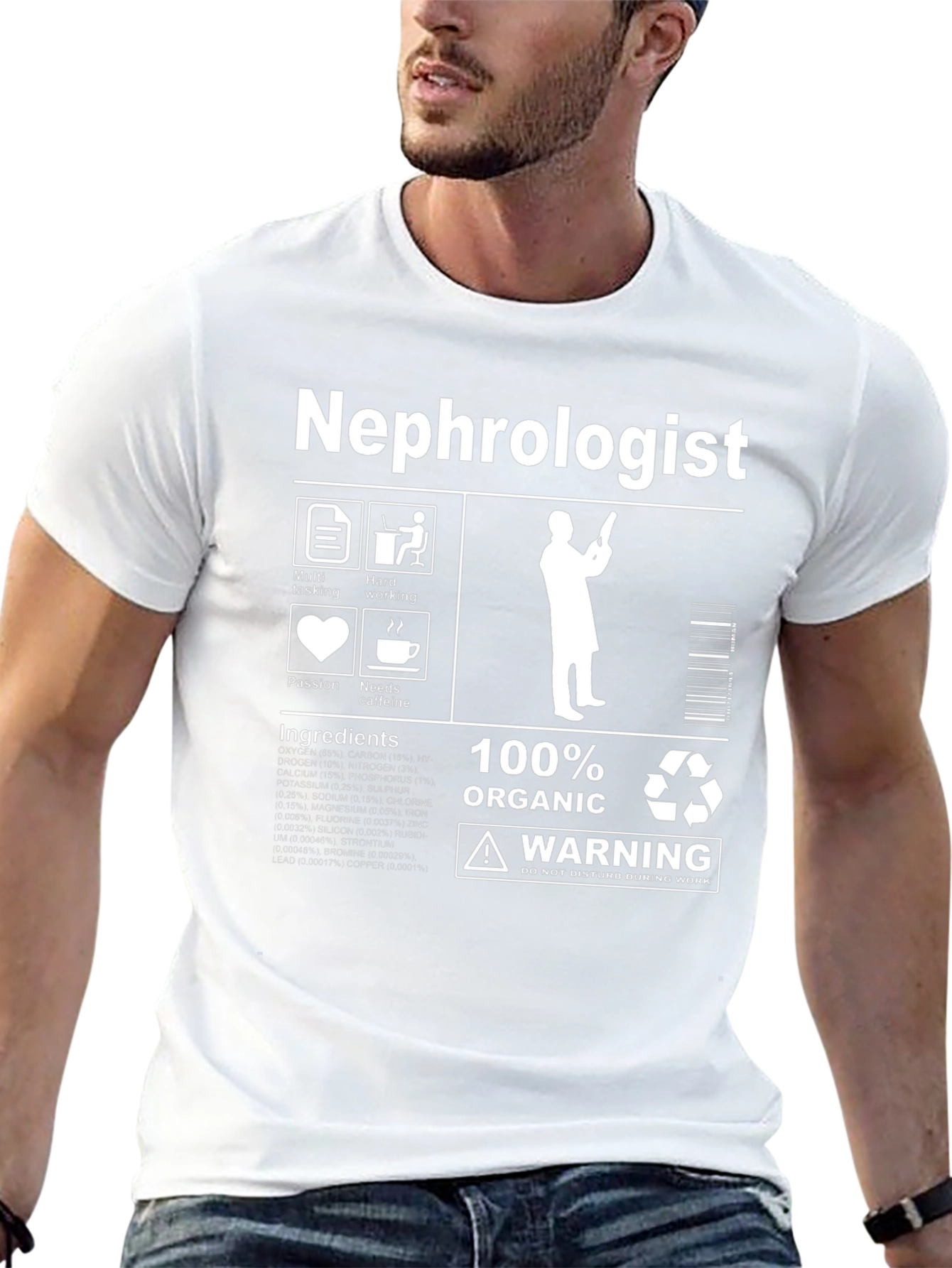 Nephrologist Organic Funny T-Shirt