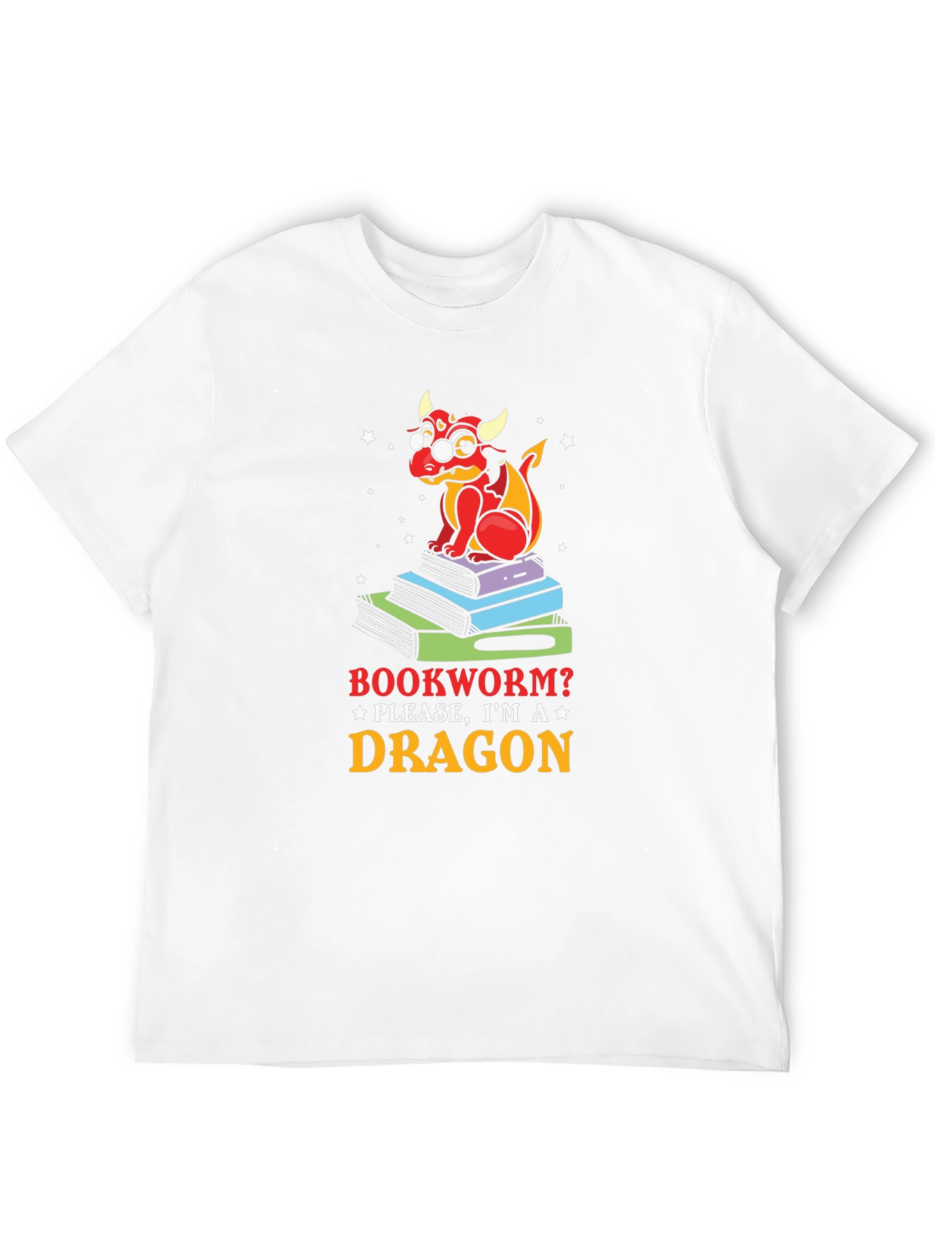 Bookworm Dragon T-Shirt