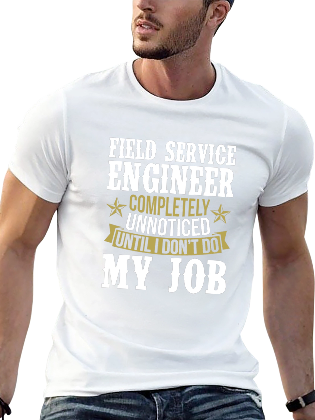 Field Service Engineer T-Shirt Funny Job Tee