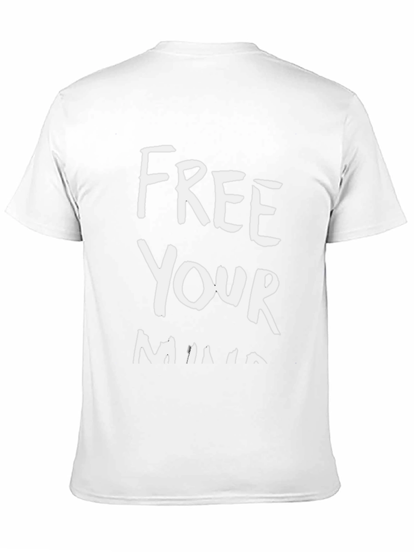 Free Your Mind Graphic Tee - Trendy Black T-Shirt