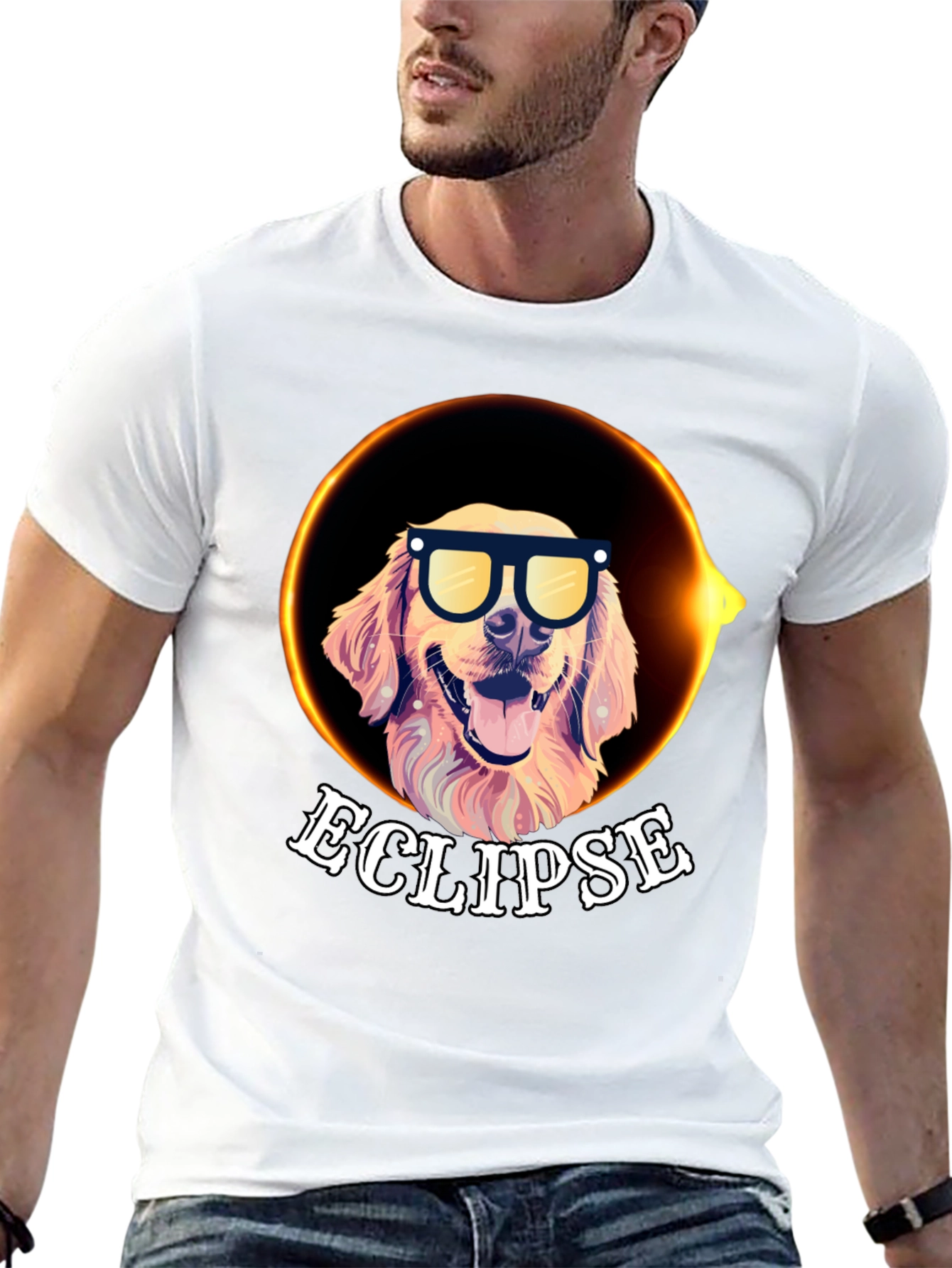 Eclipse Dog T-Shirt