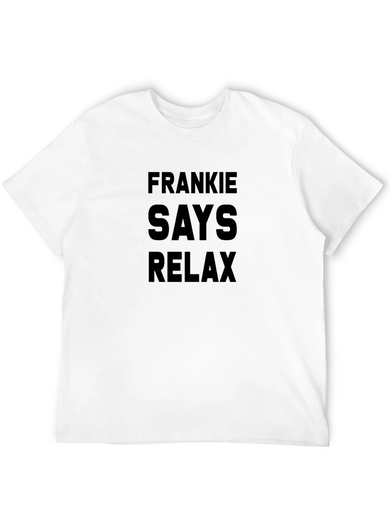 Frankie Says Relax Graphic Tee - Classic Slogan T-Shirt
