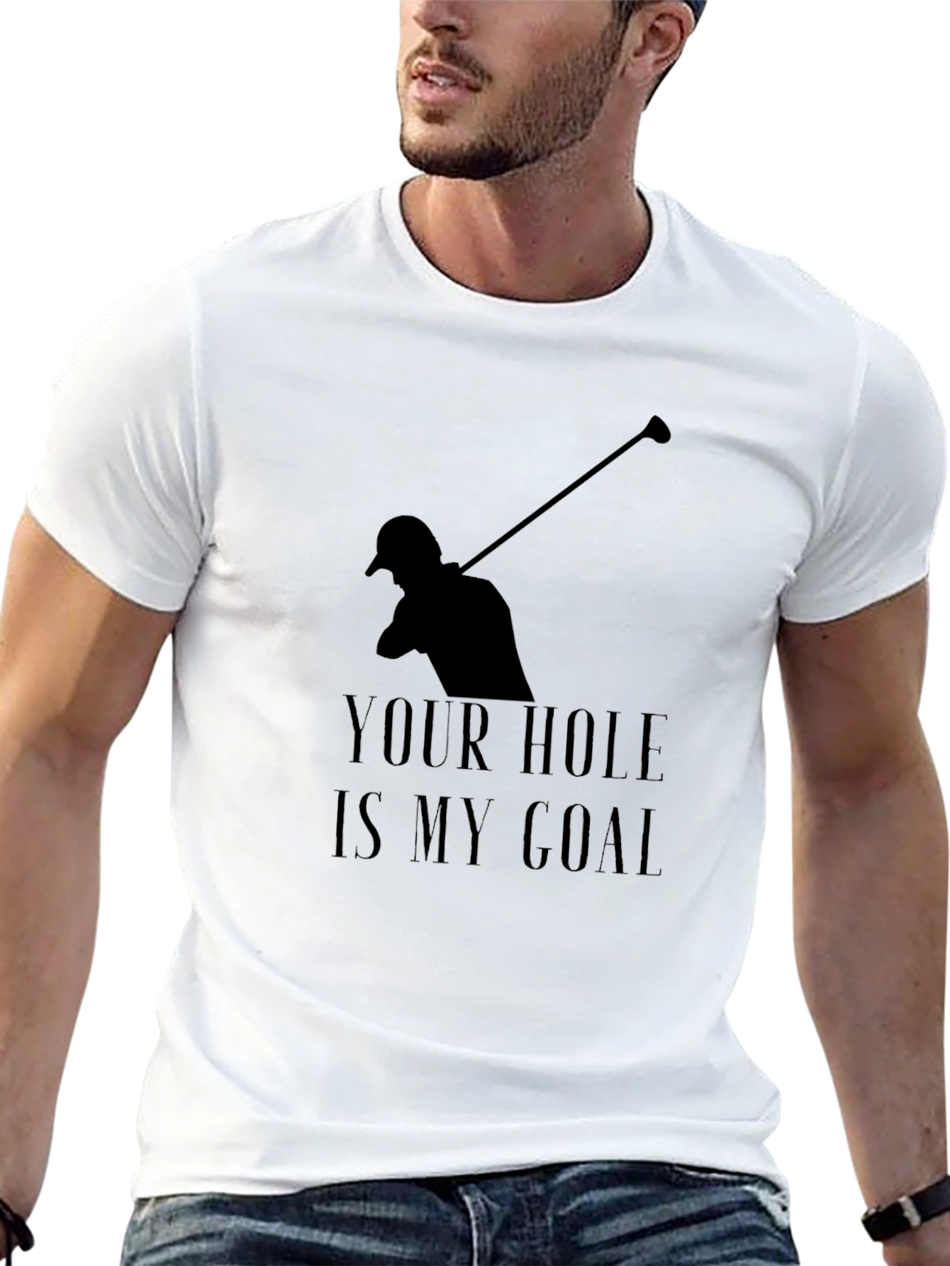 Golf Tee: Your Hole is My Goal